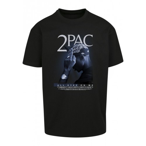 Urban Classics Tupac All F*ck the World 2.0 Oversize Tee černé