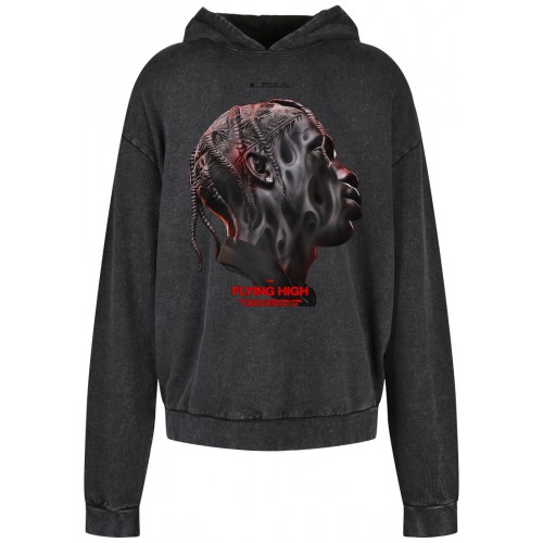Urban Classics Flying High Oversize Hoody acid black