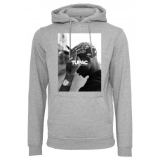 Urban Classics 2Pac F*ck the World Hoody grey