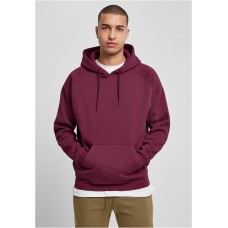 Urban Classics Blank Hoody cherry