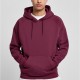 Urban Classics Blank Hoody cherry