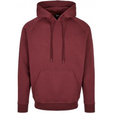 Urban Classics Blank Hoody cherry