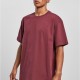 Urban Classics Heavy Oversized Tee vínové