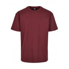 Urban Classics Heavy Oversized Tee vínové