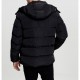 Urban Classics Hooded Puffer Jacket černá