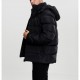 Urban Classics Hooded Puffer Jacket black