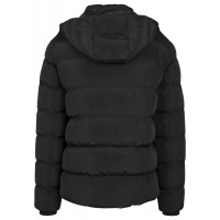 Urban Classics Hooded Puffer Jacket black
