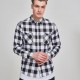 Urban Classics Checked Flanell Shirt black / white