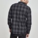 Urban Classics Checked Flanell Shirt black / charcoal