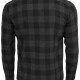 Urban Classics Checked Flanell Shirt black / charcoal