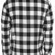 Urban Classics Checked Flanell Shirt black / white