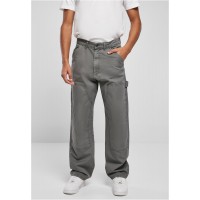 Urban Classics Double Knee Carpenter Trouser darkshadow