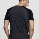 Urban Classics Raglan Contrast Tee grey / black