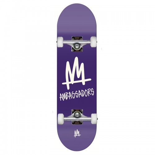 Skateboard Ambassadors Mark Purple 8.125 x CO - AMB