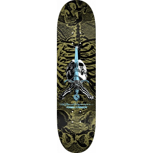 Deska Powell Peralta Skull & Sword Gold 8.25