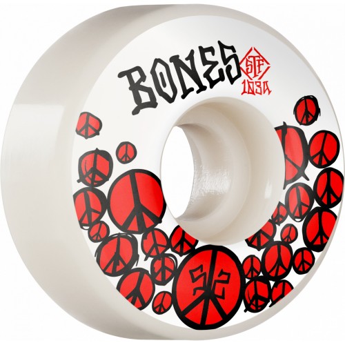 Kolečka BONES STF Peace V1 103A (52,53,54mm)