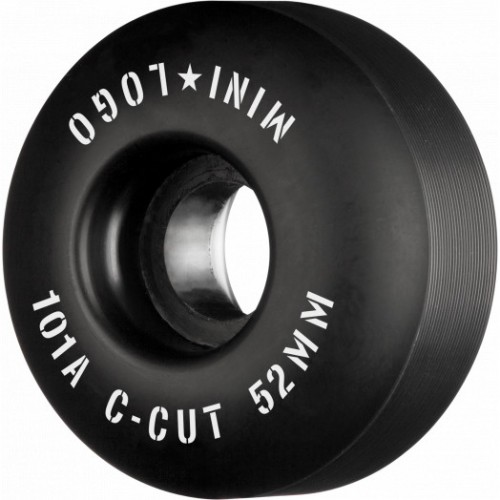 MiniLogo C-CUT "2" 52mm X 101 BLACK Wheels 