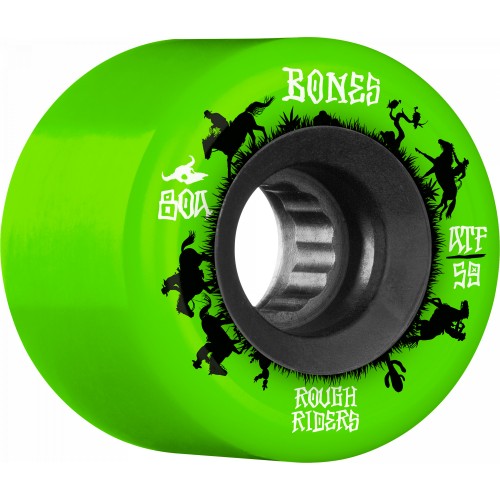 BONES WHEELS Rough Riders Wranglers Green 59mm ATF