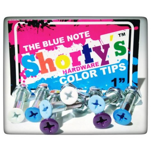 Shorty's šroubky 1'' ColorTips Blue Note