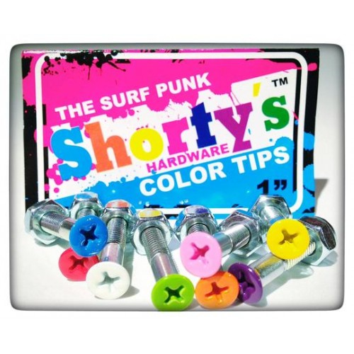 Shorty's šroubky 1'' ColorTips Surf Punk