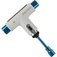 Silver Tool Whiteout White/Blue