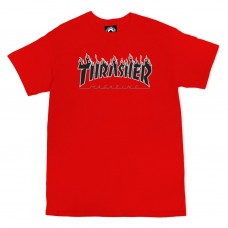 T-Shirt Thrasher Flame Red