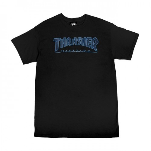 Triko Thrasher OUTLINED Black/Black