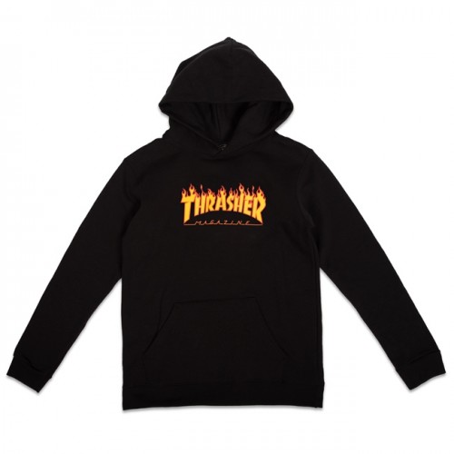 Dětská Mikina Thrasher Flame Black