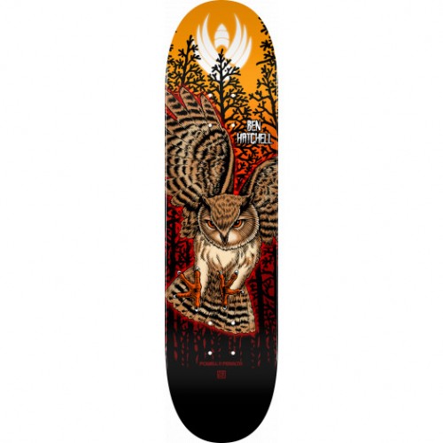 Powell Peralta Pro Ben Hatchell Owl Skateboard Deck