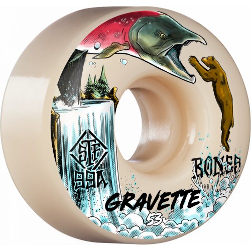 Kolečka BONES PRO STF Gravette Spawn 52mm V2 99a