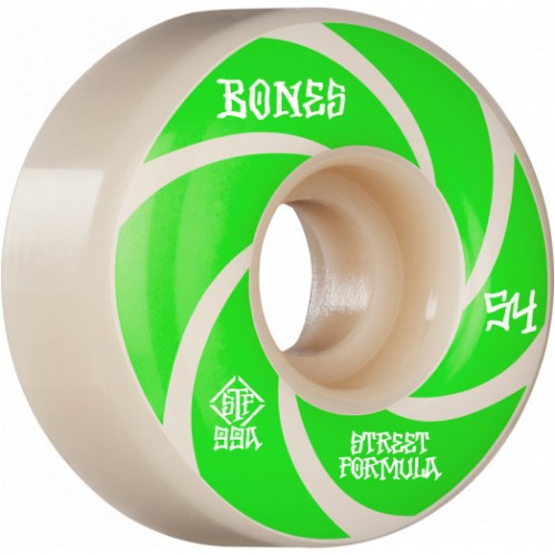 BONES WHEELS STF Patterns Skateboard Wheels V1 54mm 99a 4pk