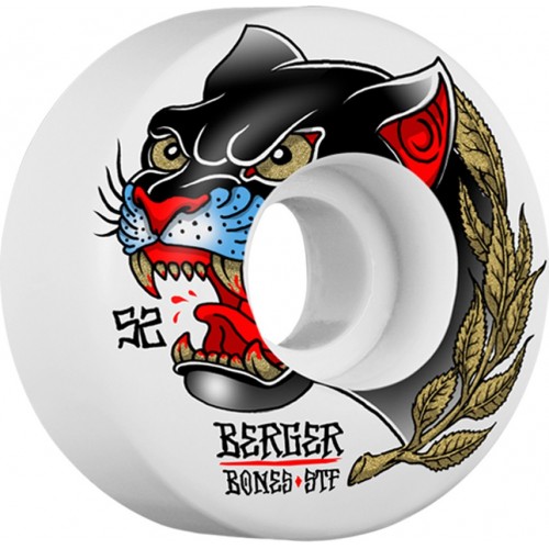 Kolečka BONES WHEELS STF Pro Berger Panther 52mm V3