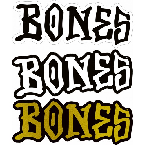 Samolepka BONES WHEELS 12cm BONES Sticker