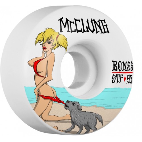 Kolečka BONES WHEELS STF Pro Trevor McClung Good Boy Skateboard Wheels Standard 53mm 4pk