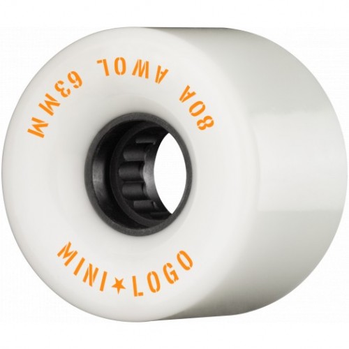 Kolečka Mini Logo A.W.O.L. 63mm 80A White ATF