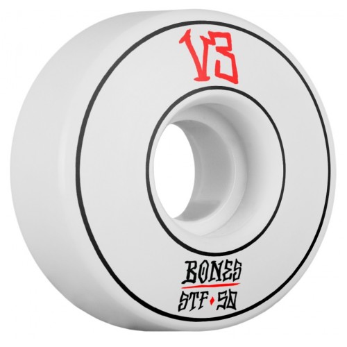 Kolečka BONES WHEELS STF Annuals Skateboard Wheel Slims 50mm 4pk White