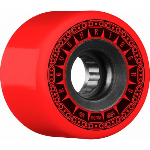 BONES WHEELS Rough Riders Tank Red 56mm ATF 4pk Sidecut