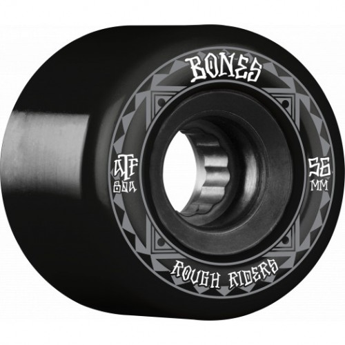 Kolečka BONES Rough Riders Runners ATF Black (56mm,59mm)