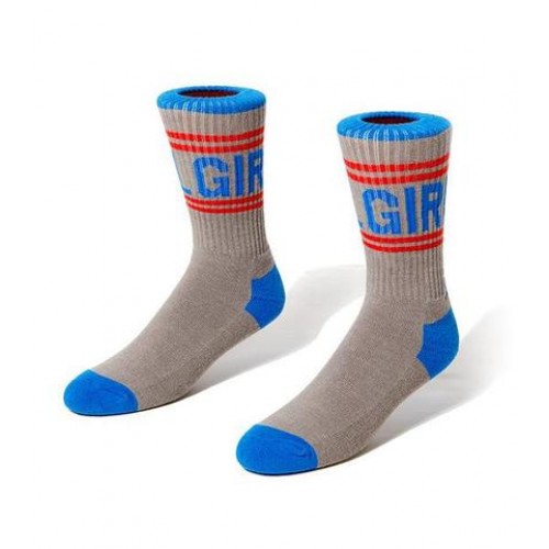 Ponožky GIRL JOCK  Grey/Blue