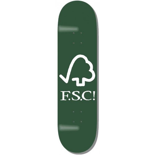 Deska F.S.C. Forest Logo Green