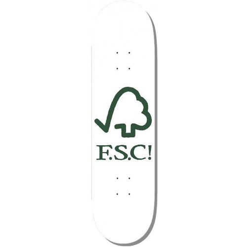 Deska F.S.C. Forest Logo White