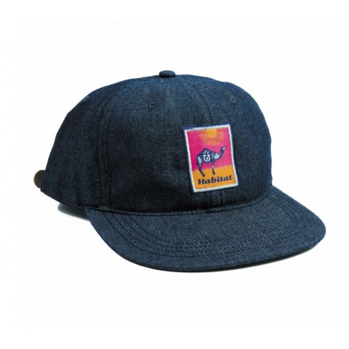 Kšiltovka Habitat Gobi Patch Strapback Denim