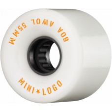 wheels Mini Logo A.W.O.L. 55mm 80A White ATF