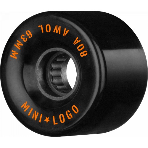 Kolečka Mini Logo A.W.O.L. 63mm 80A Black ATF