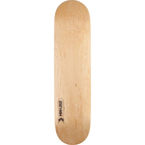 Mini Logo Small Bomb Skateboard Deck 181 Natural - 8.5