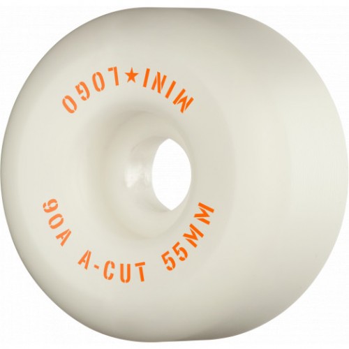 Kolečka Mini Logo A-CUT "2" 55mm X 101 WHITE
