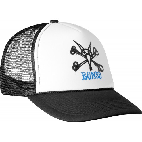 Powell Peralta Vato Rat Trucker Cap - Black/White