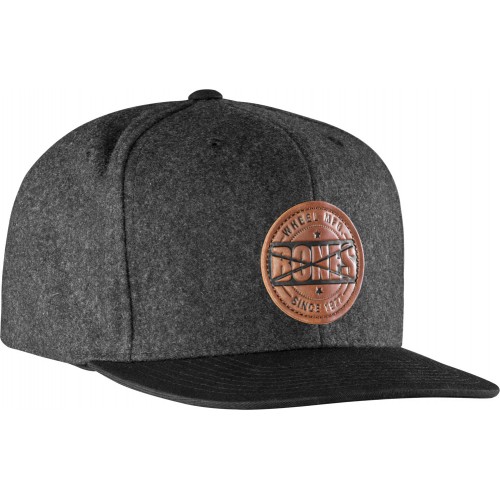 BONES WHEELS Wool Stamp Cap