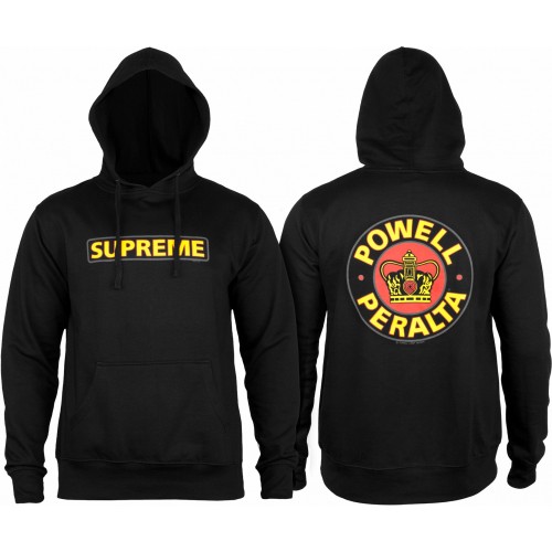 Mikina Powell Peralta Supreme Black