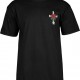 Powell Peralta T-shirt Rose Cross Black